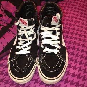 Black high top vans